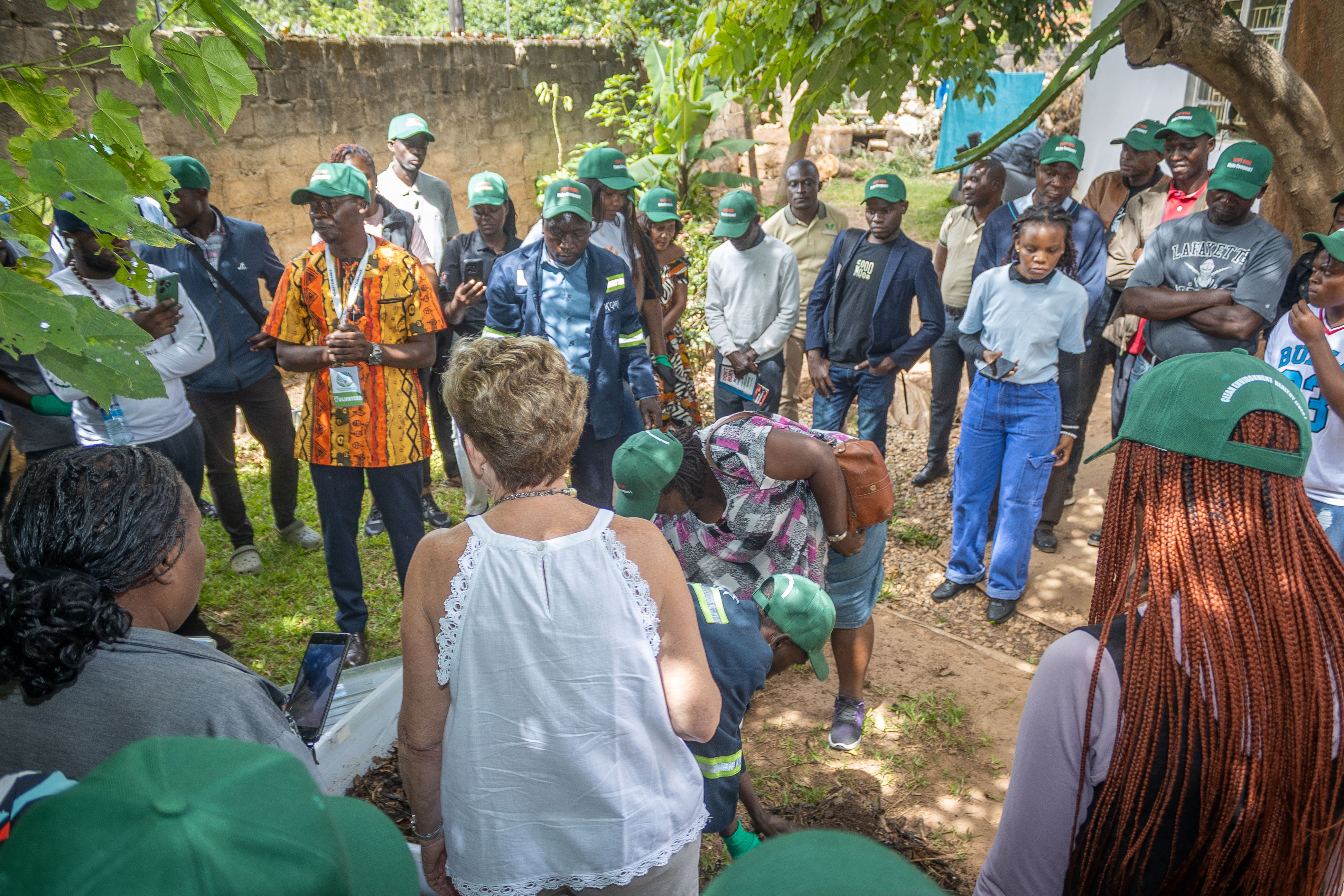 Community compost training